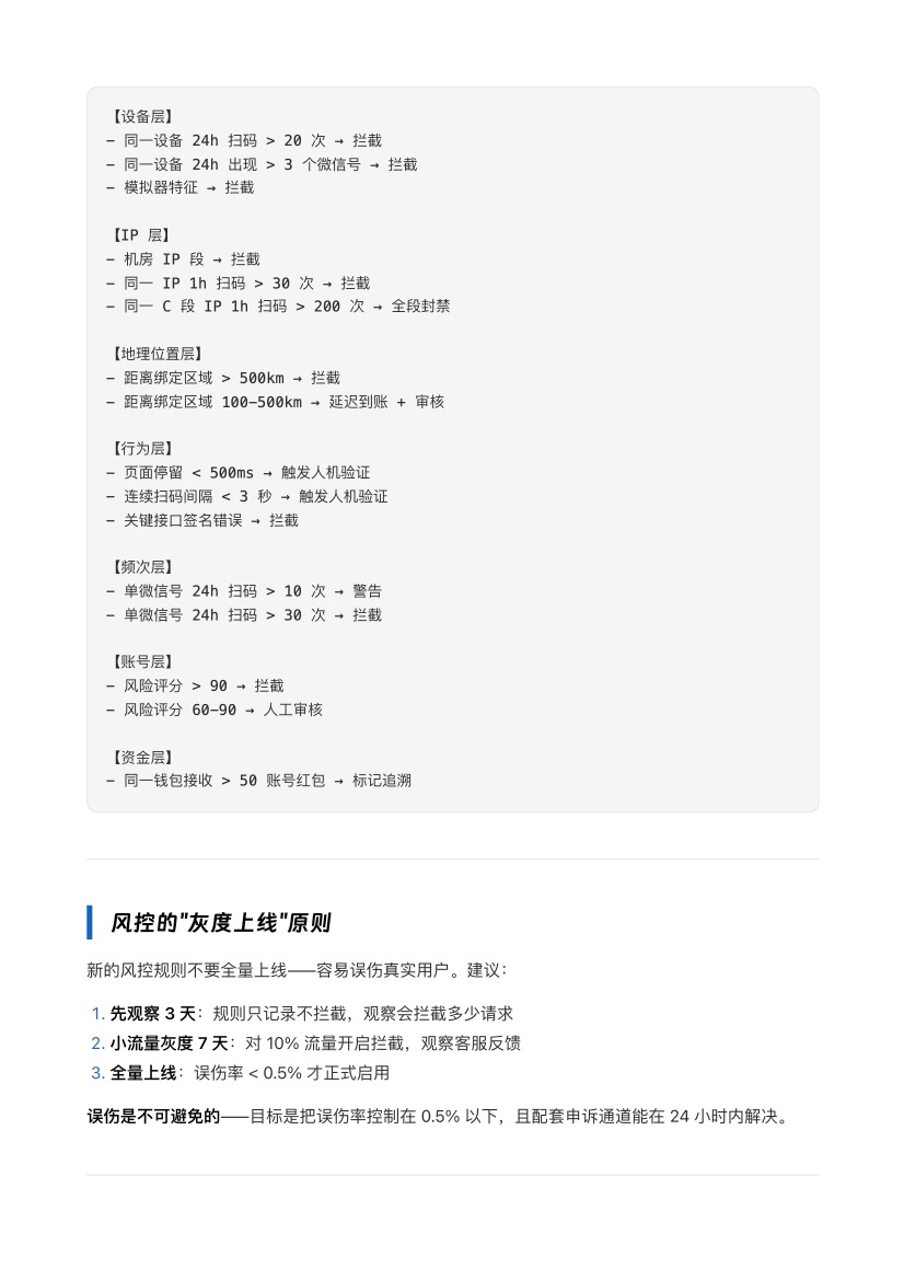 内页 · 风控拦截规则